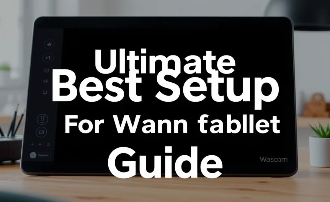 Ultimate Best Setup For Wacom Tablet Guide