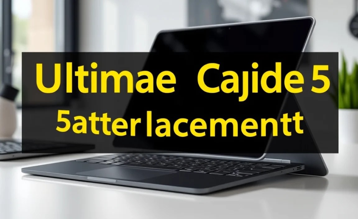 Ultimate Guide: Surface Laptop 5 Battery Replacement