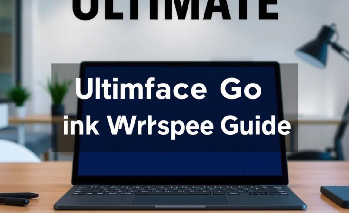 Ultimate Surface Go Ink Workspace Setup Guide