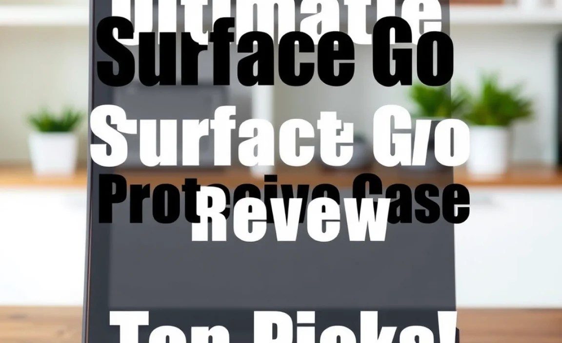 Ultimate Surface Go Protective Case Review: Top Picks!