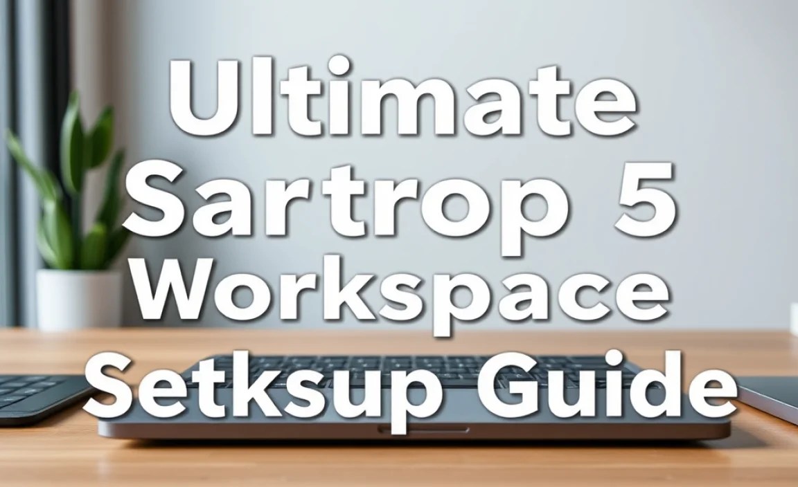 Ultimate Surface Laptop 5 Ink Workspace Setup Guide