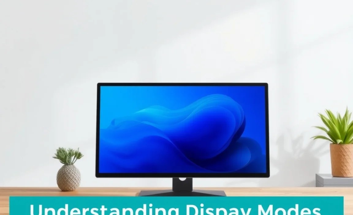 Understanding Display Modes