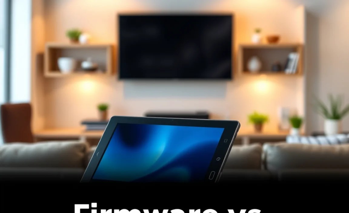 Understanding Firmware vs. Software Updates