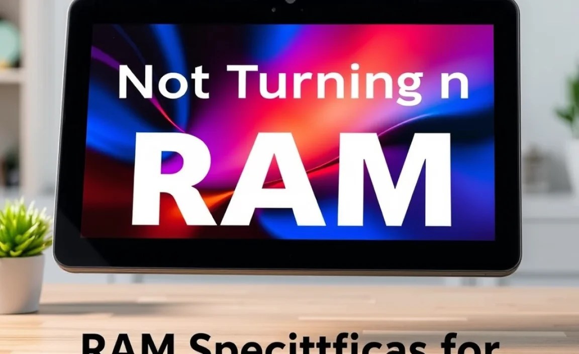 Understanding RAM Specifications for Dragon Touch Pro