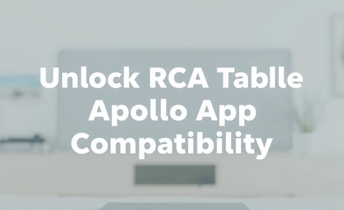 Understanding RCA Tablet Specific Models and Compatibility