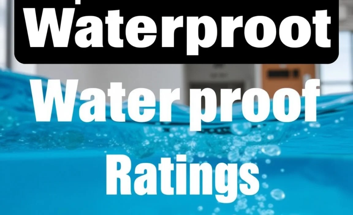 Understanding Waterproof Ratings