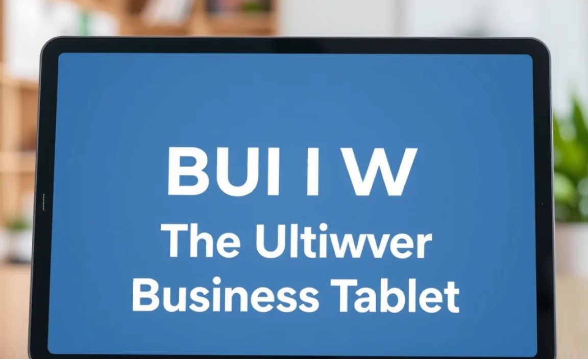 Use Cases for Chuwi Business Tablets
