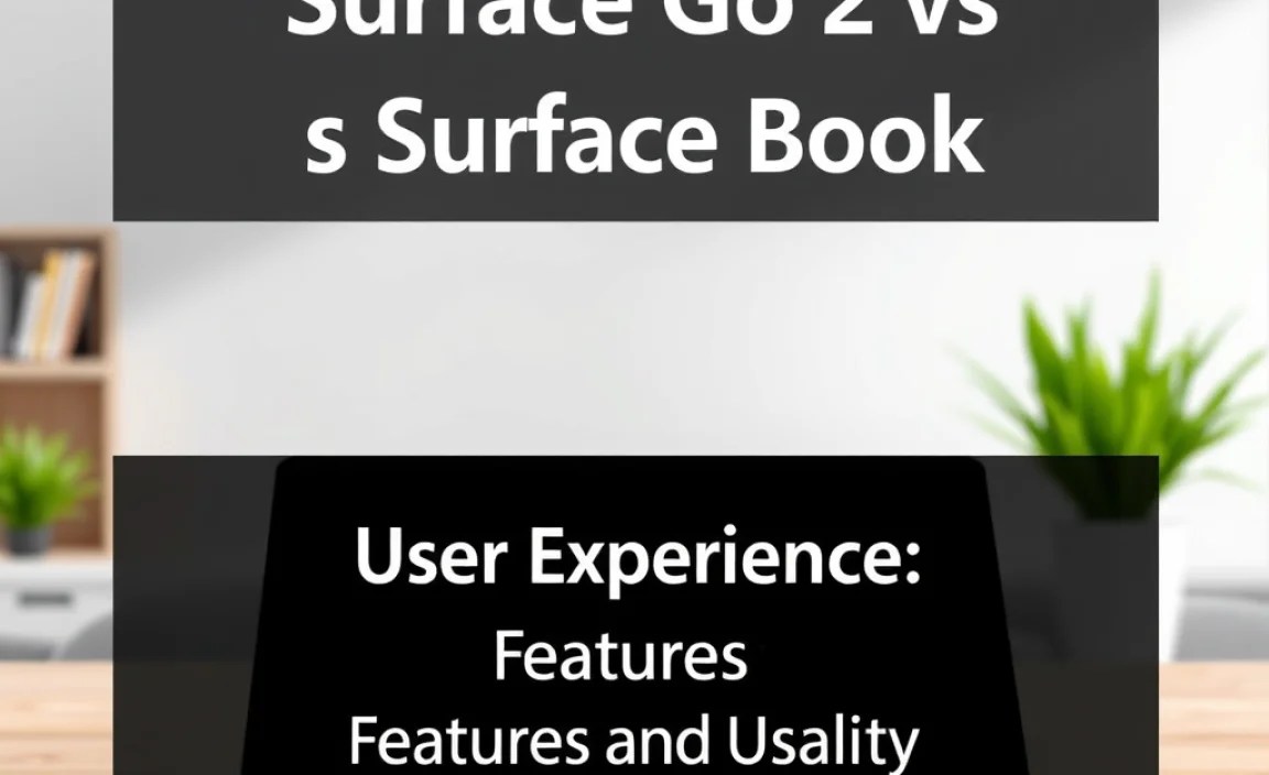 User Experience: Features and Usability