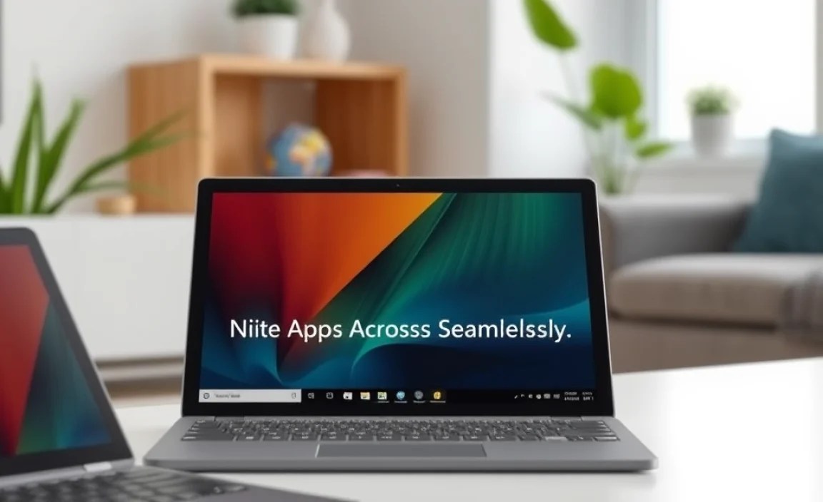 Using Apps Across Devices