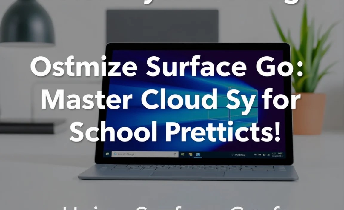 Using Surface Go for School Projects