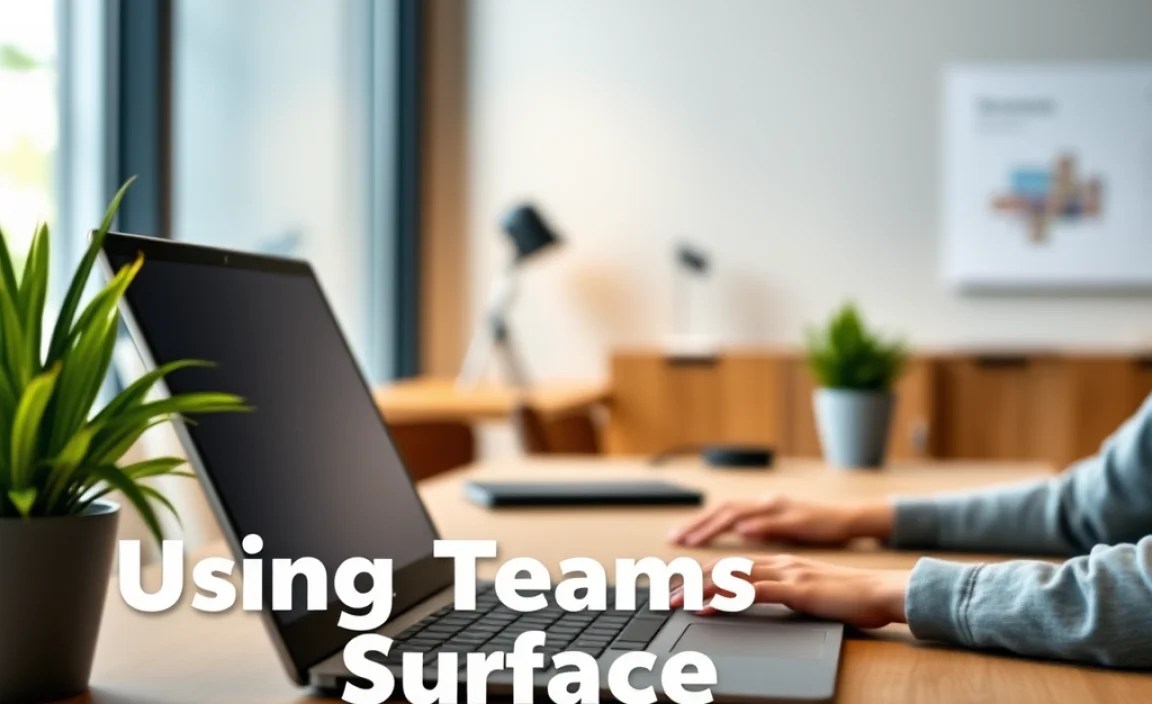 Using Teams on Surface for School Projects