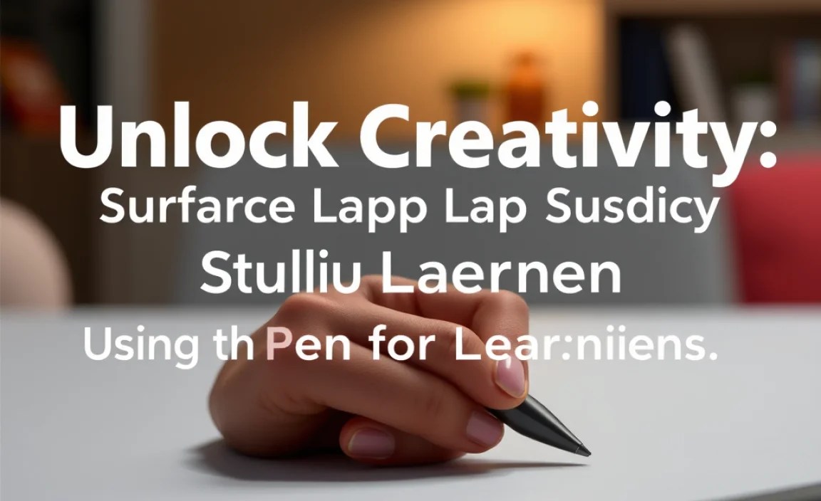 Using the Pen for Learning