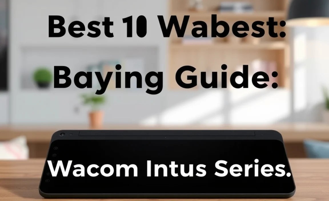 Wacom Intuos Series