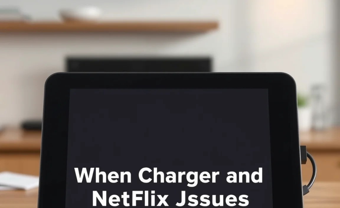 When Charger and Netflix Issues Connect