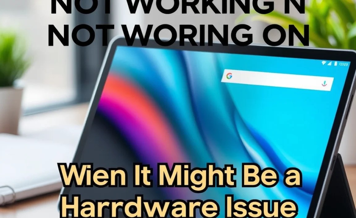 When It Might Be a Hardware Issue