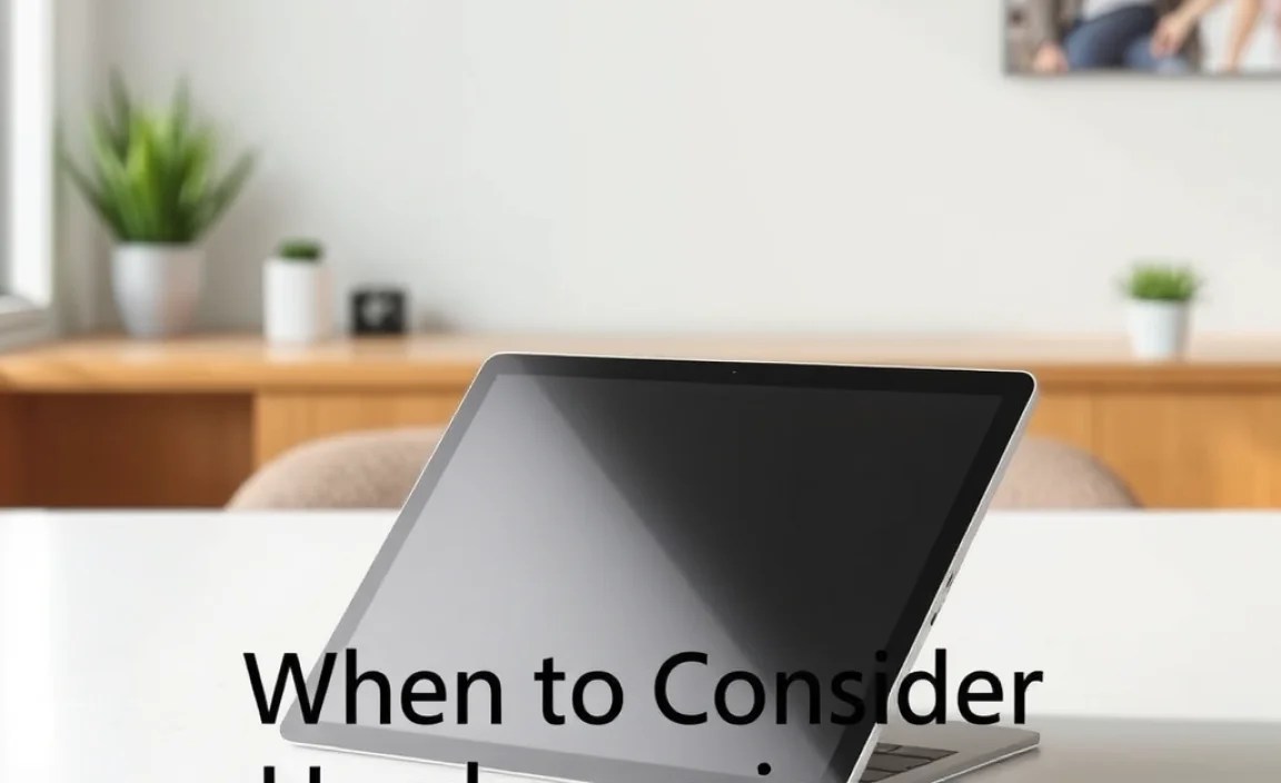 When to Consider Hardware Issues