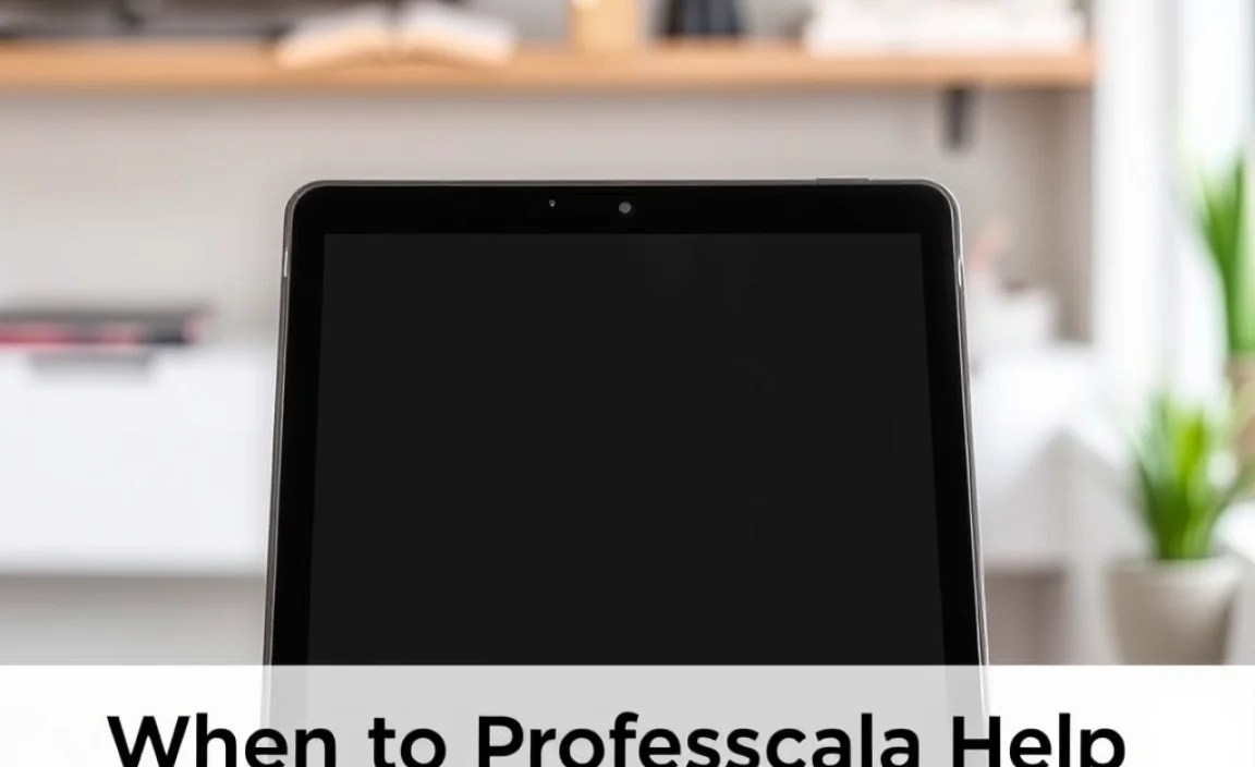 When to Consider Professional Help or a New Case