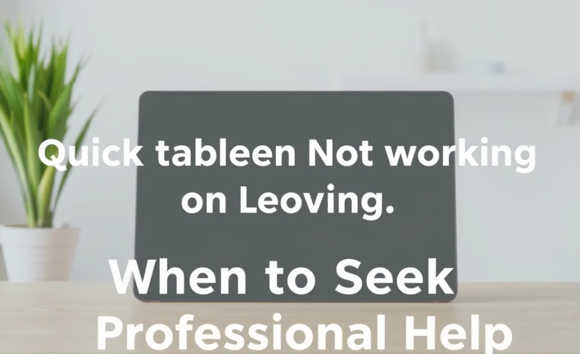 When to Seek Professional Help