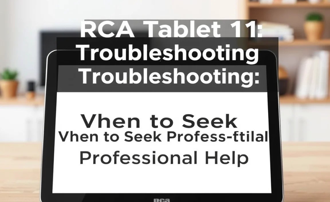 When to Seek Professional Help