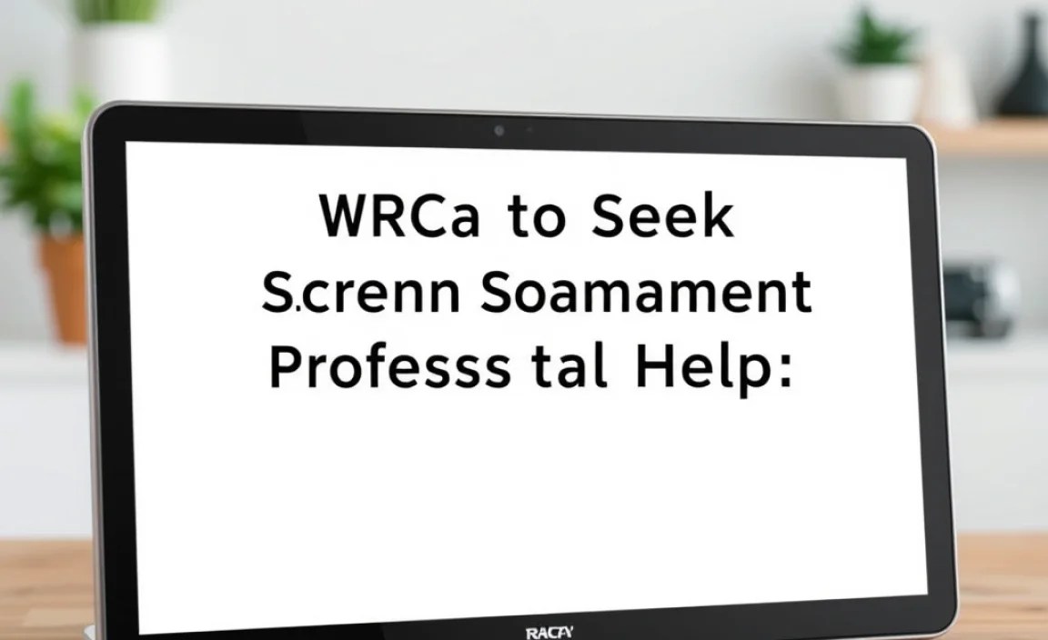 When to Seek Professional Help