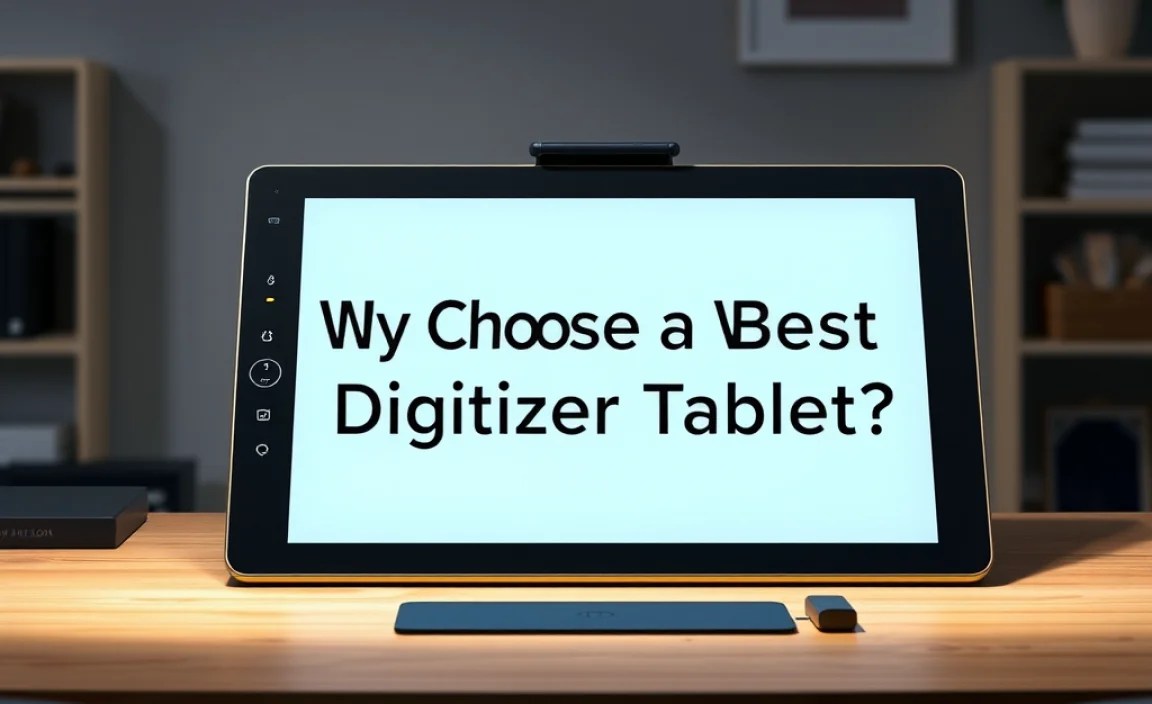 Why Choose a Wacom Digitizer Tablet?