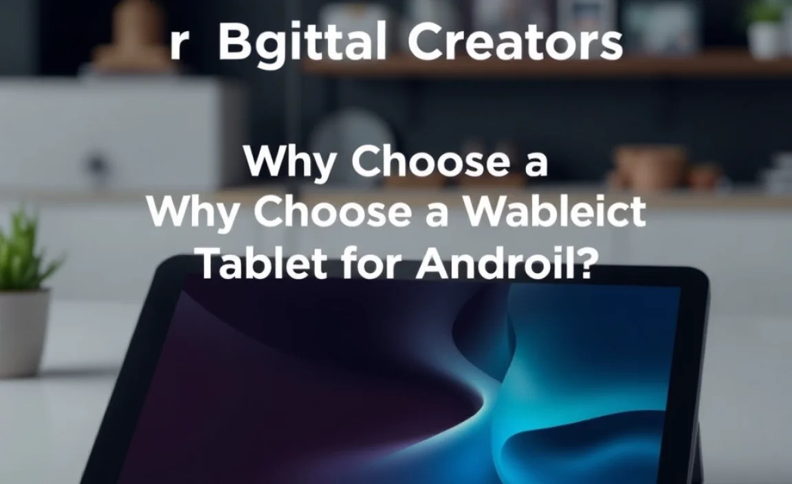 Why Choose a Wacom Tablet for Android?