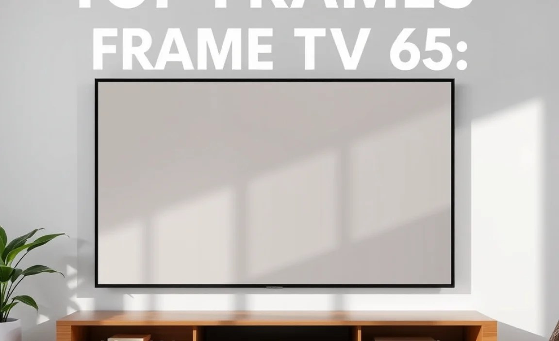 Why Choose Custom Frames for Your Samsung Frame TV