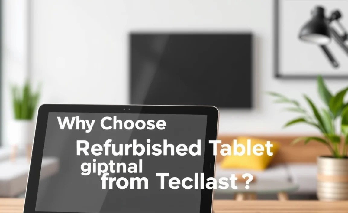 Why Choose Refurbished Tablets from Teclast?