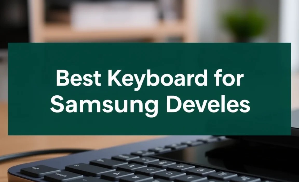 Wired Keyboards for Samsung Devices