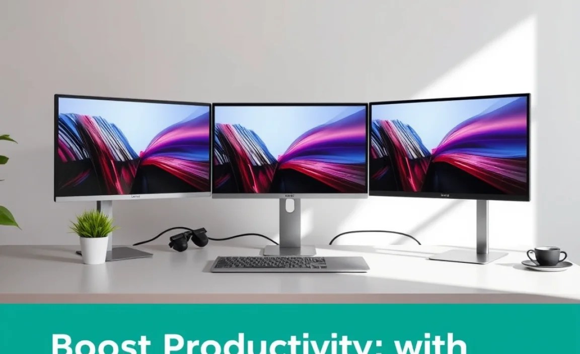 Working Efficiently with Multiple Monitors