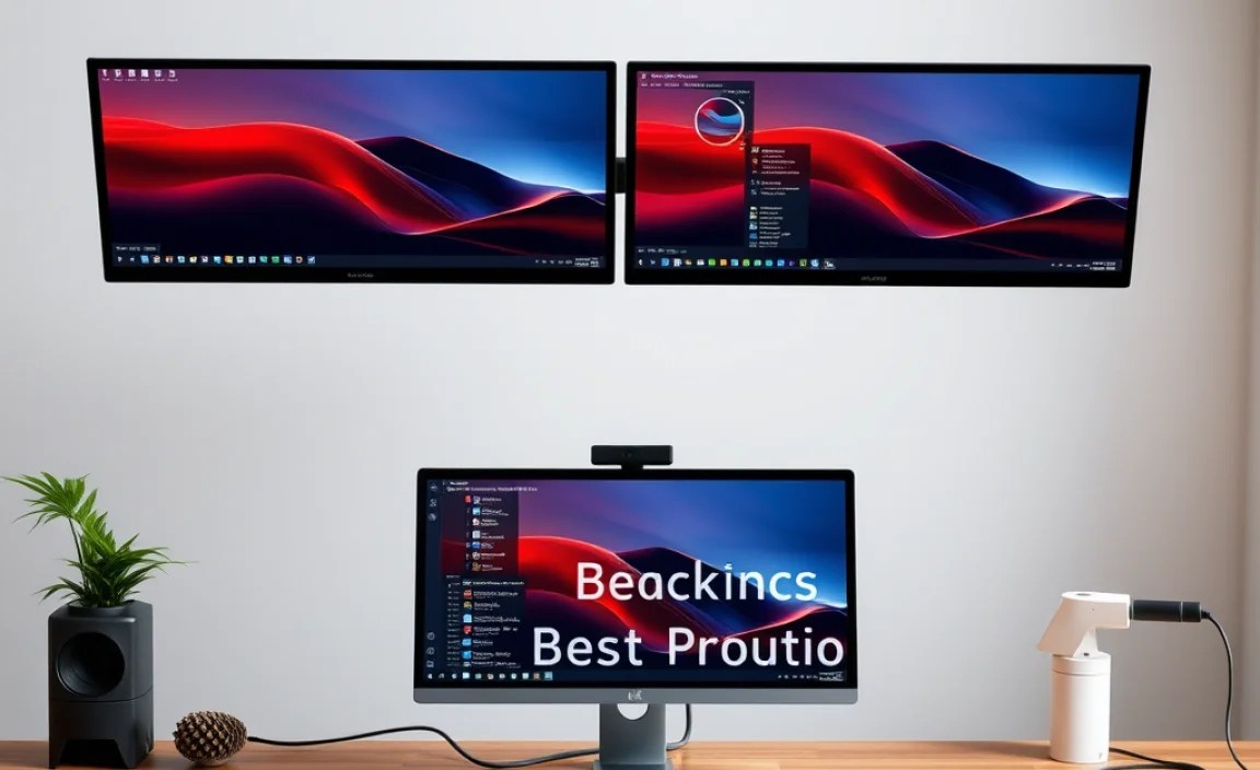 Working Efficiently with Multiple Monitors