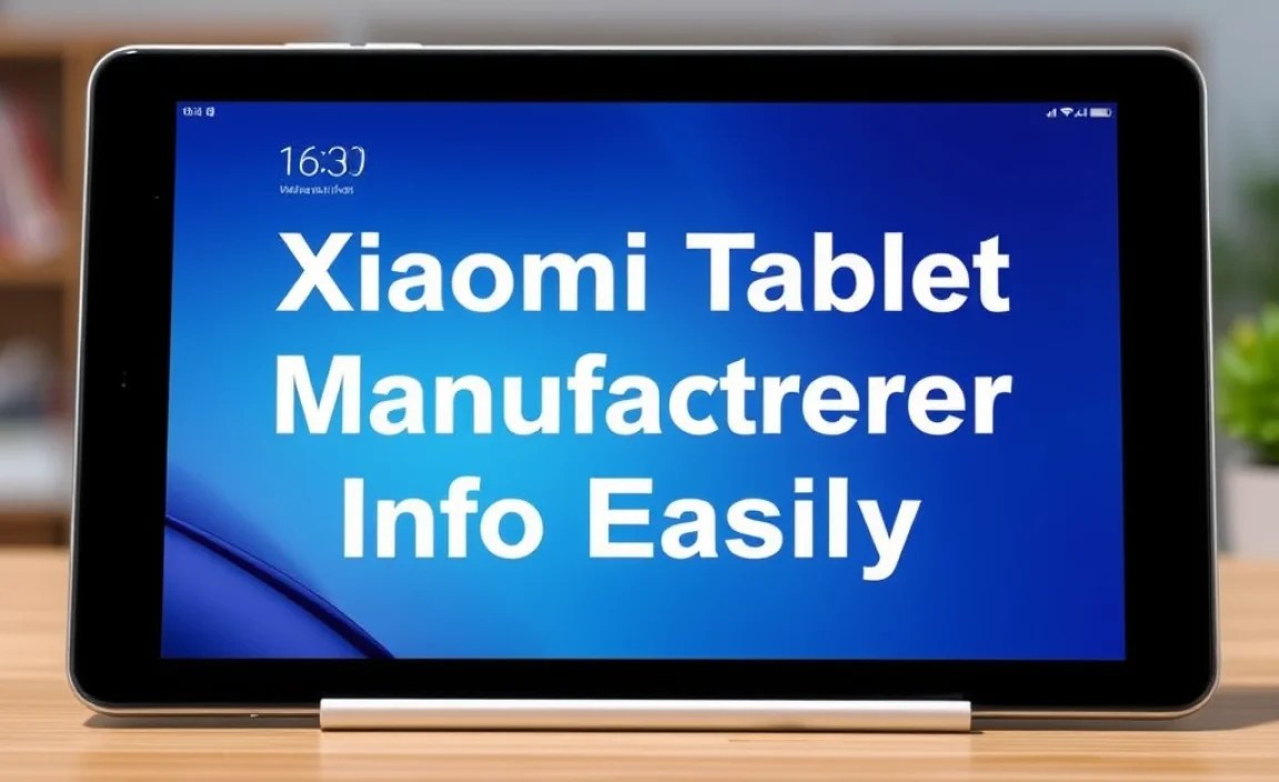 Xiaomi Tablet Release Updates