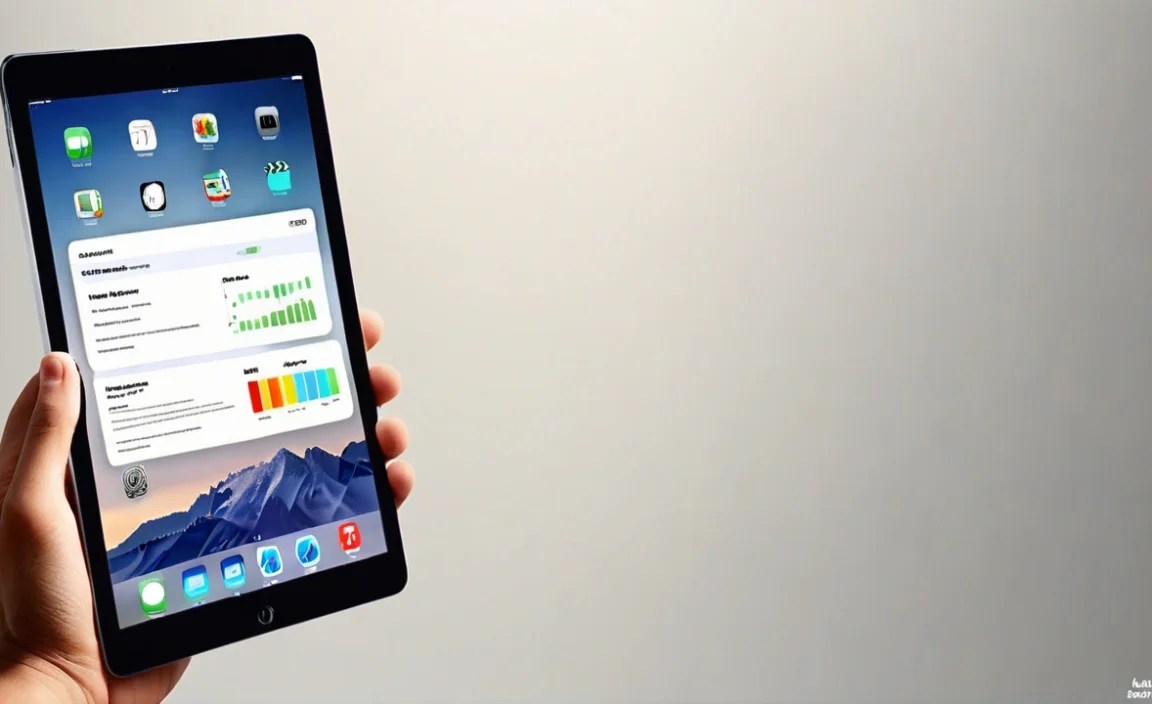 Accessing Data Usage Settings on iPad Air