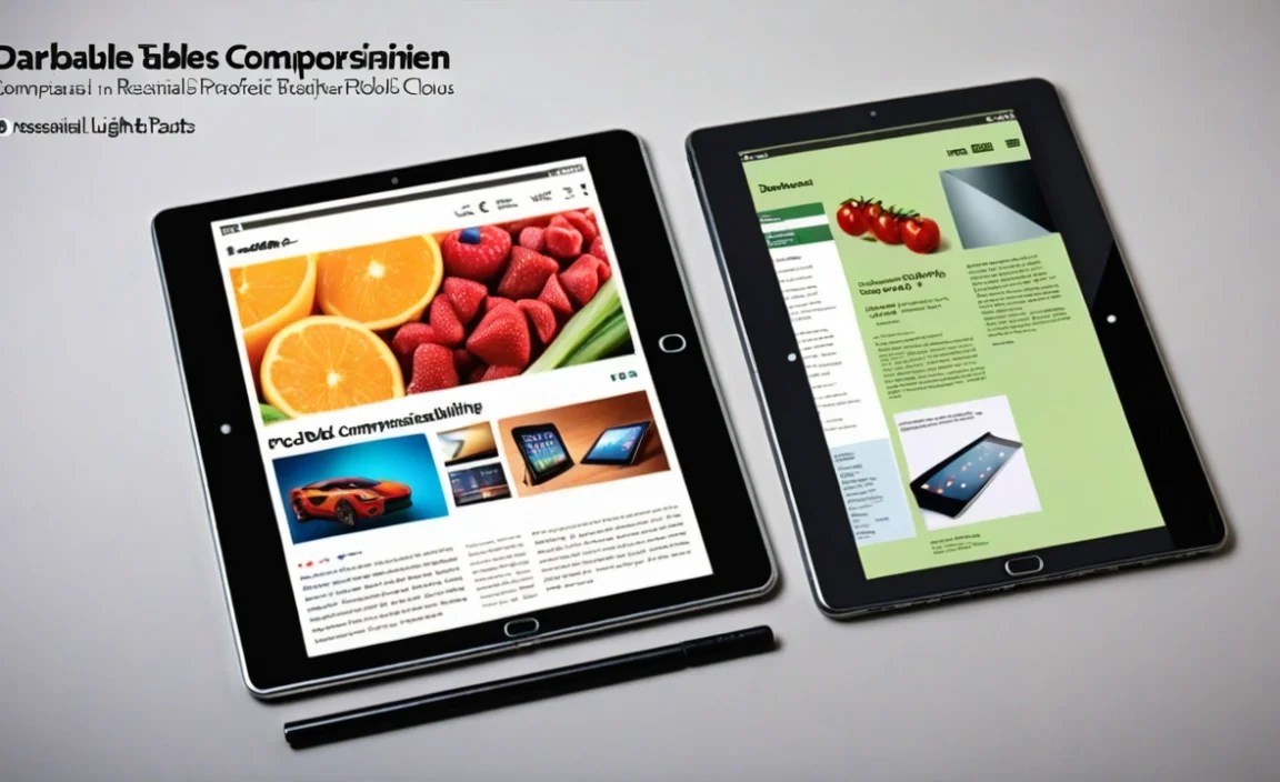 Durable Tablets: Essential Comparison