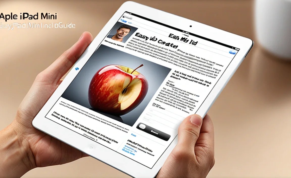 Easy Ipad Mini Apple Id Creation: Step-By-Step Guide