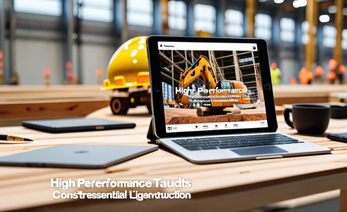High-Performance Tablets For Construction: Your Essential Guide