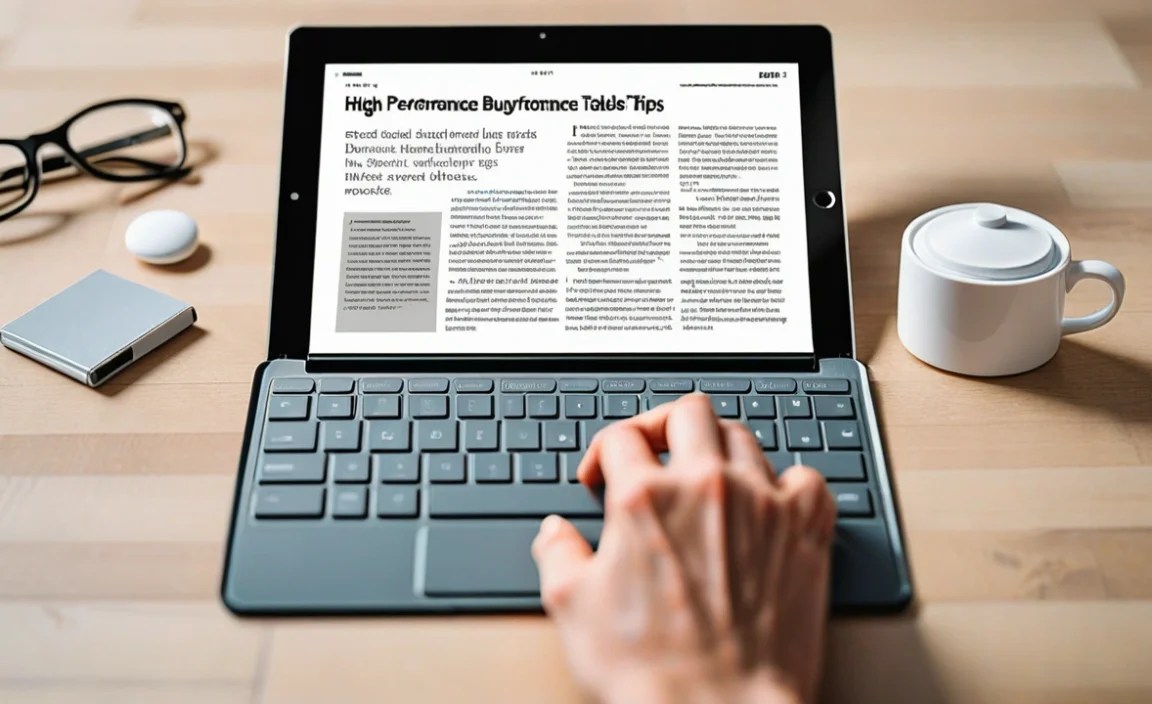 High-Performance Tablets For PDF Reading: Essential Buying Tips