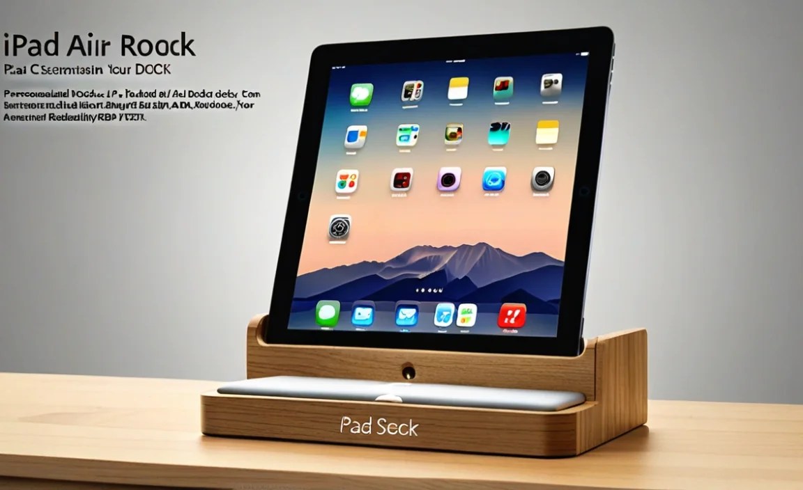 Ipad Air Dock Customization: Personalize Your Setup Today!