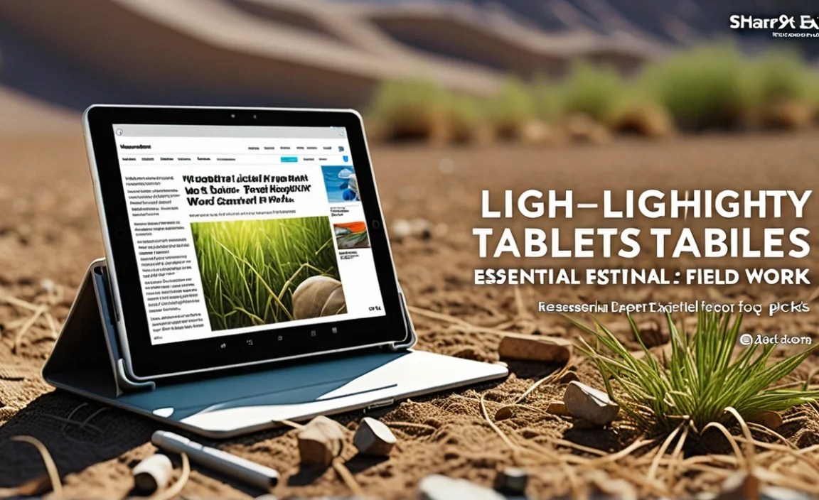 Lightweight Tablets For Field Work: Essential Expert Picks