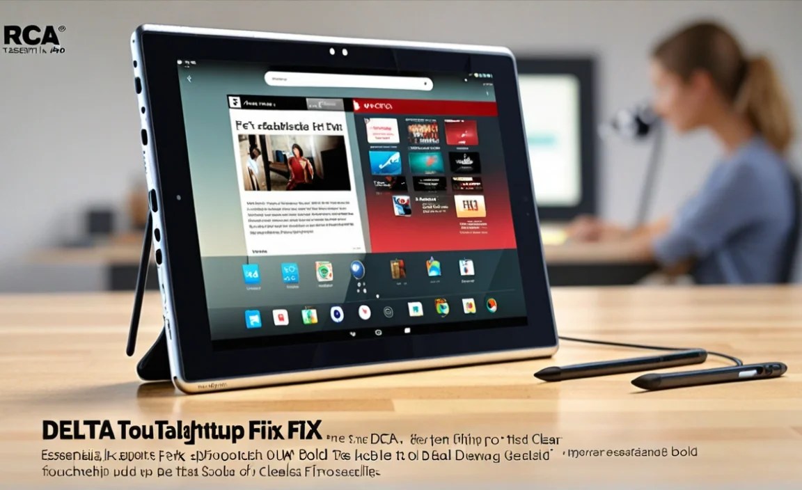 RCA Tablet 8 Delta Pro Setup: Essential Touchscreen Fix