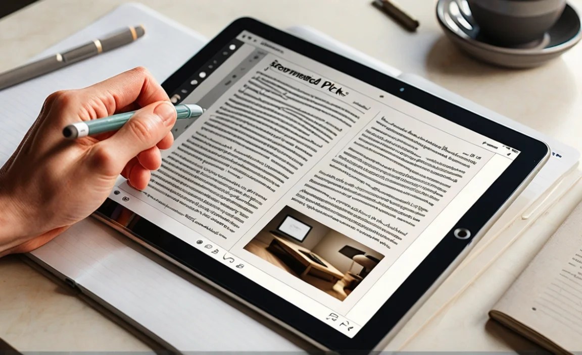 Recommended Tablets For Journaling: Expert Picks