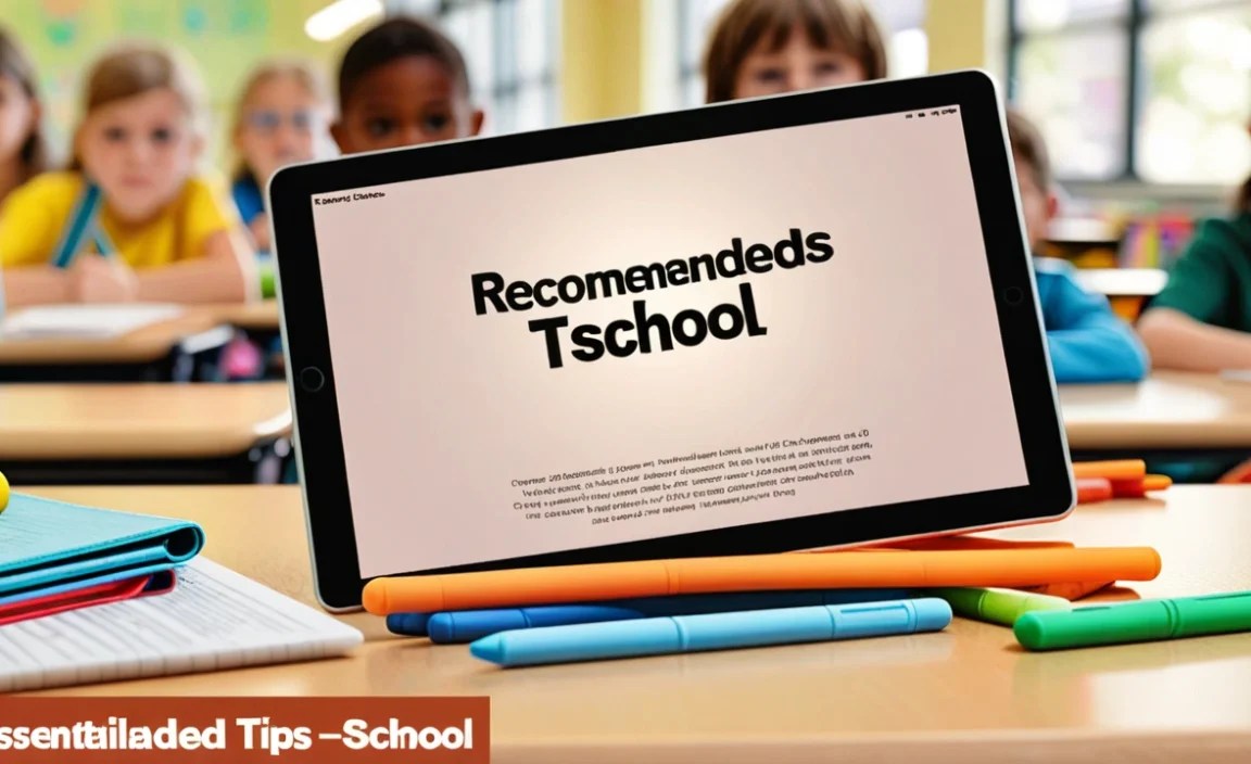 Recommended Tablets For School Buying: Essential Tips