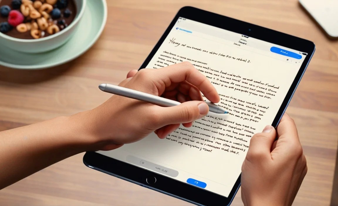 Setting Up Handwriting Recognition on iPad Mini