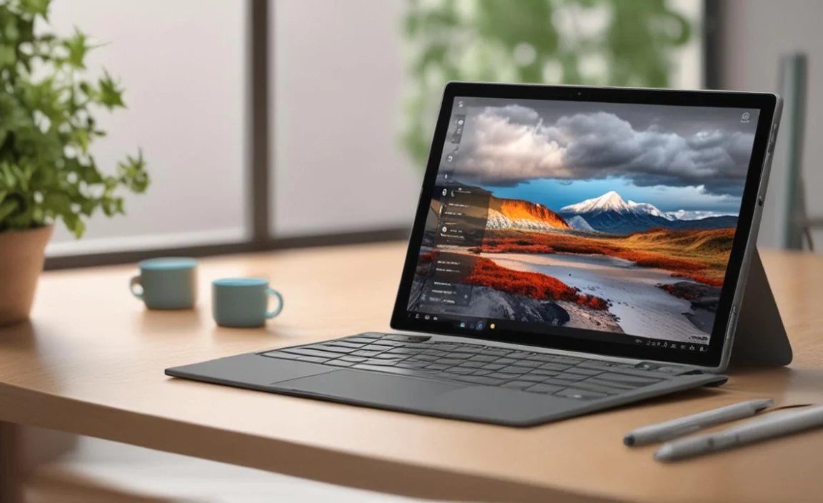 Customizing Your Surface Pro 7 in Tablet Mode