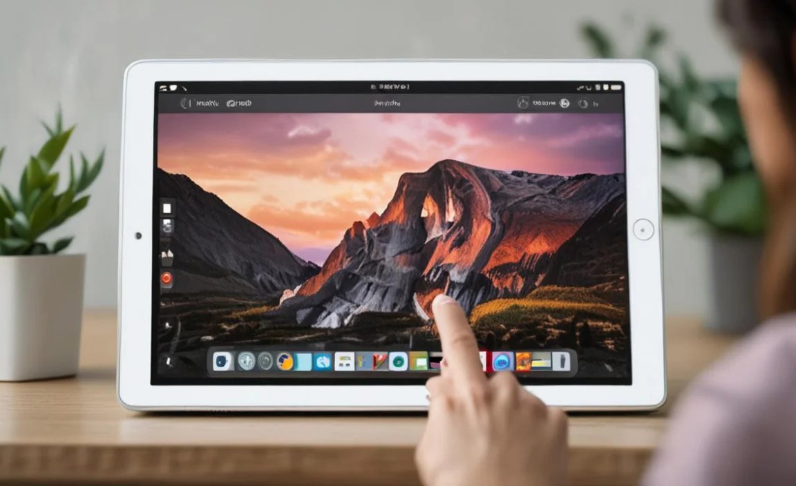 Enabling Find My iPad