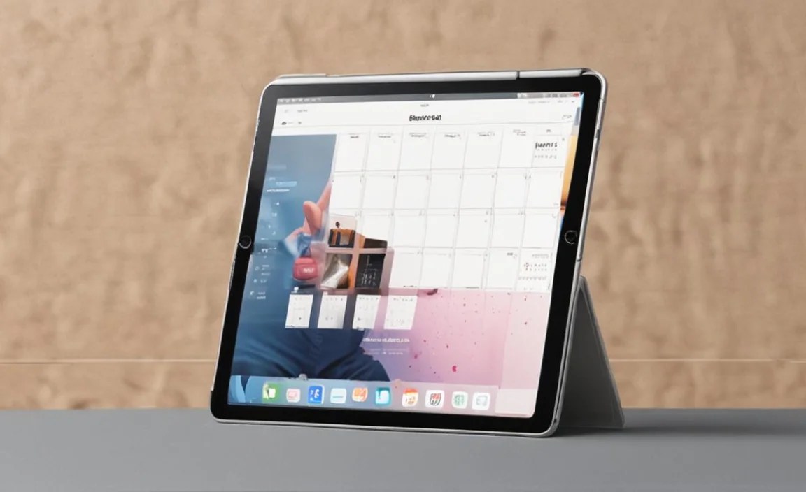 Enhancing Calendar Functionality on iPad 7th Gen