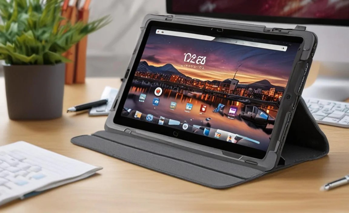Rca Tablet 10 Viking Pro Case With Stand – Android Version
