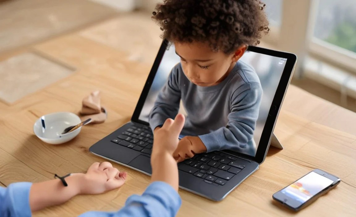 Setting App Limits for Child Usage