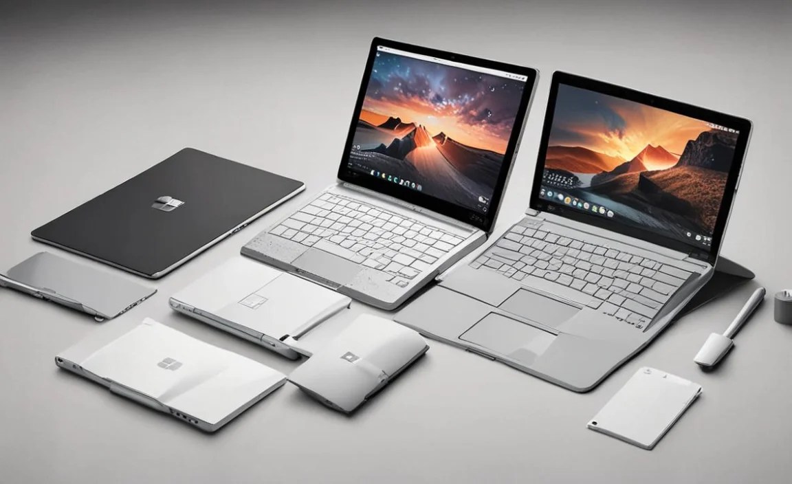 Surface Duo Surface Book Comparison Table