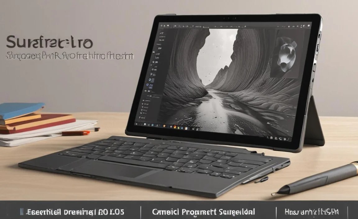 Surface Pro X: Essential Drawing Tablet